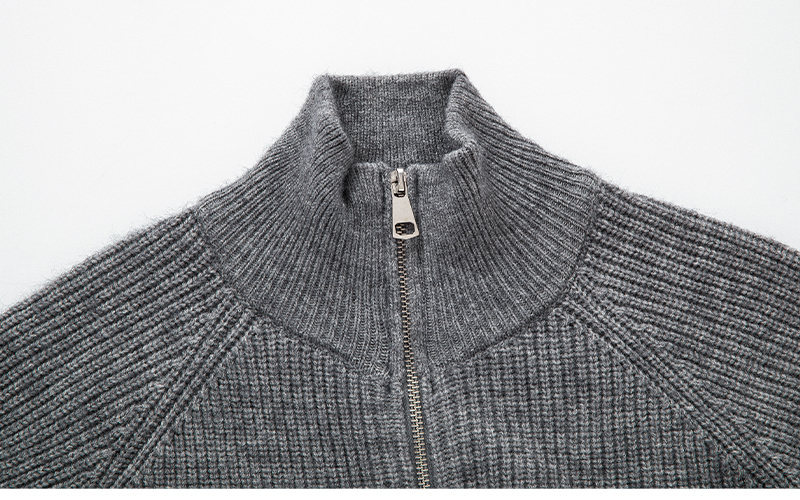 Herren Cardigan Strickjacke Casual Feinstrick Pullover Herren_voghion.com