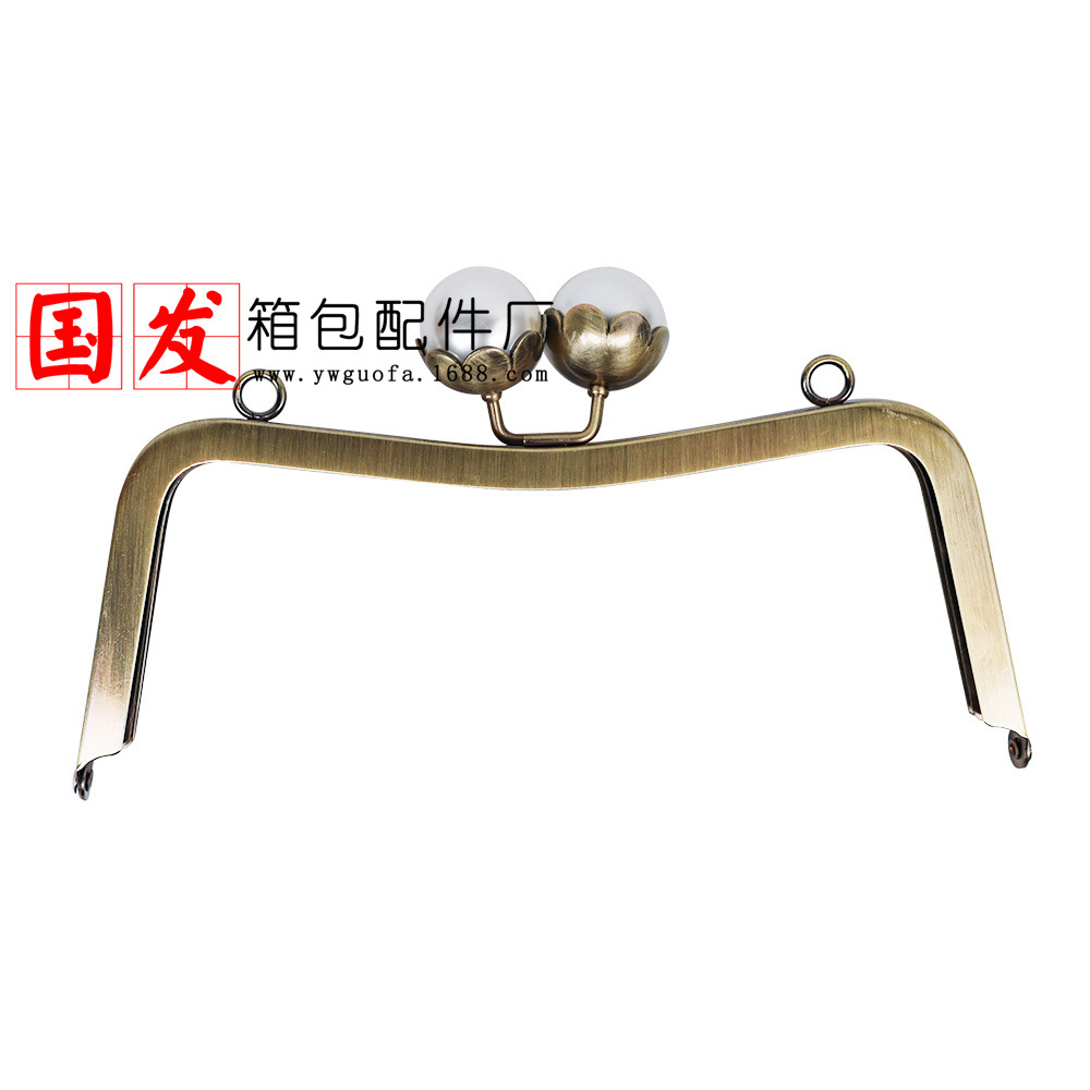 [agujero de tornillo] 20cm cintura cóncava perlas de loto brillante oro oro oro 25MM perlas al por mayor