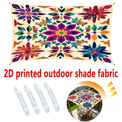 Avtomobil yan çətirləri: Floral Gradient Color Outdoor
