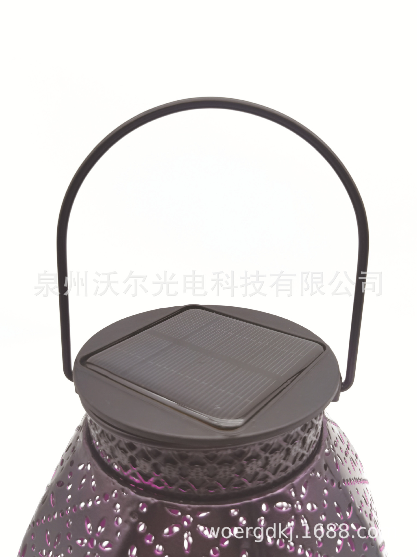 新品 亚马逊跨境LED镂空太阳能灯庭院装饰灯草坪灯挂树灯节日推荐