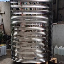 圆形304不锈钢水桶家用储水罐水塔太阳能保温水箱家用立式大容量