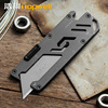 New Product Factory Direct Selling EDC Tool Multifunctional Beautiful Gong Knife Home DIY Paper Knife Multifunctional 5 -in -1 Bottle