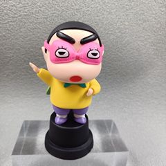 Superman Crayon Shin-chan High-Quality Eye Mask Shin-chan Cute Desktop Ornament Toy Figure Cartoon Couple Aa Anime