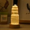 The tower is about 10CM high [6cm USB LED warm light]