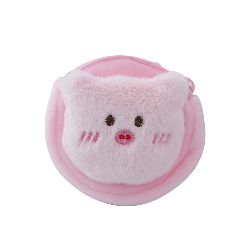 Children's cartoon plush doll, small organizer bag, wallet, backpack, bag accessory, pendant