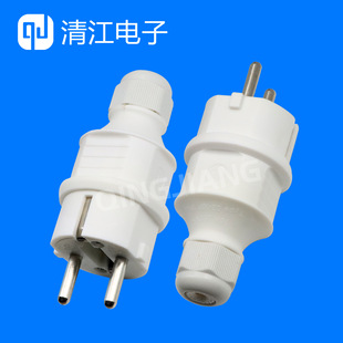 German standard assembly plug European special plug for diesel/gasoline generator with ground wire