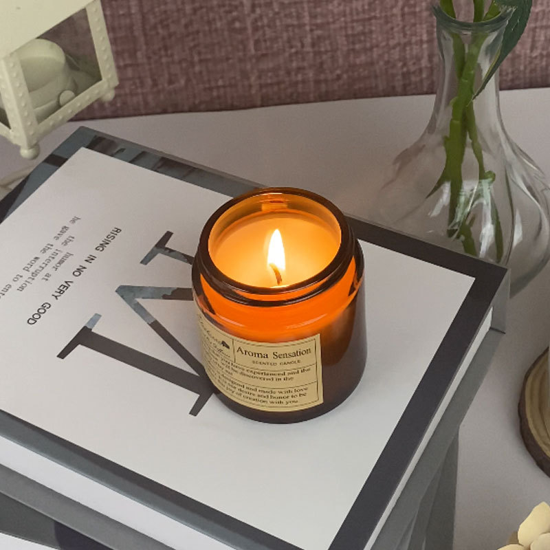 Taza de velas de aromaterapia Vela de fragancia hecha a mano de bricolaje Cera de soja Cera mixta Vela de regalo de mano aromaterapia Atmósfera Té