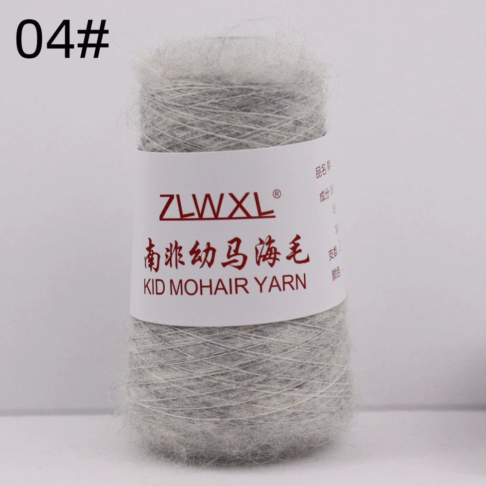 ZLWXL 50g 650m детский мохер пряжа - южноафриканский мохер, ручная вязка мягкая нить для вязания