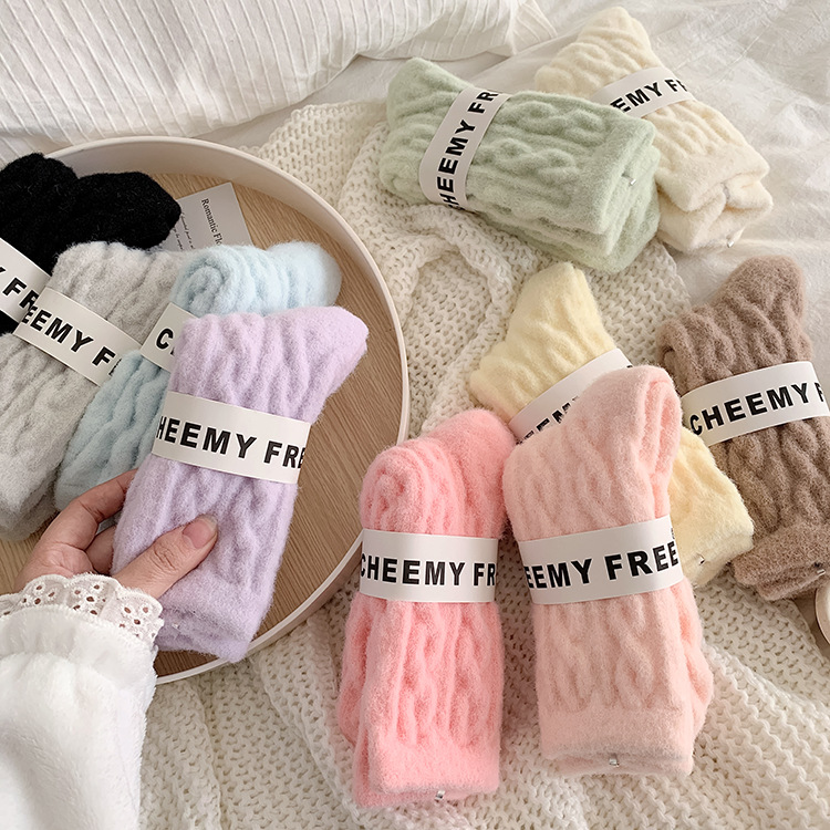 A Pair Quantity Sweet Women's Solid Color Polyester Ankle Socks A Pair