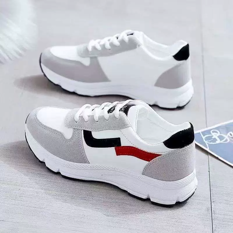 Женские туфли весна 2025, белые туфли для студенток, корейский стиль, универсальные, в стиле Harajuku, кожаные спортивные балетки