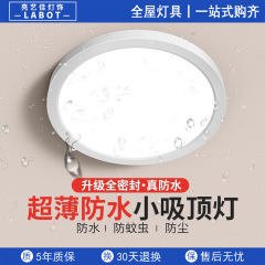 防水led吸顶灯厨房卫生间厕所洗手间阳台专用户外屋檐过道照明灯