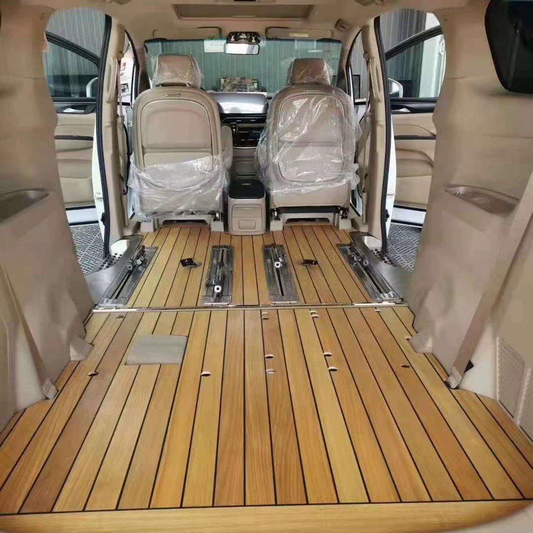 Автомобиль деревянный пол коммерческий автомобиль Модифицированная яхта деревянный пол GL8 Odyssey Weiting коммерческий автомобиль пол из цельного дерева