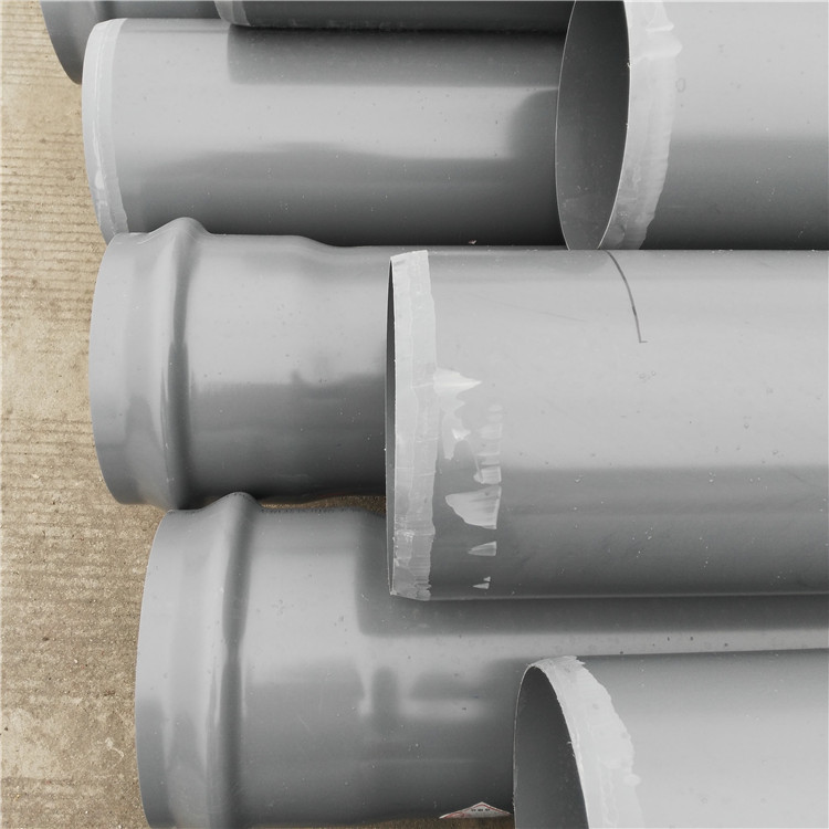 UPVC埋地排污管pvc农田灌溉活套胶圈水管生产厂家315 400 500 630