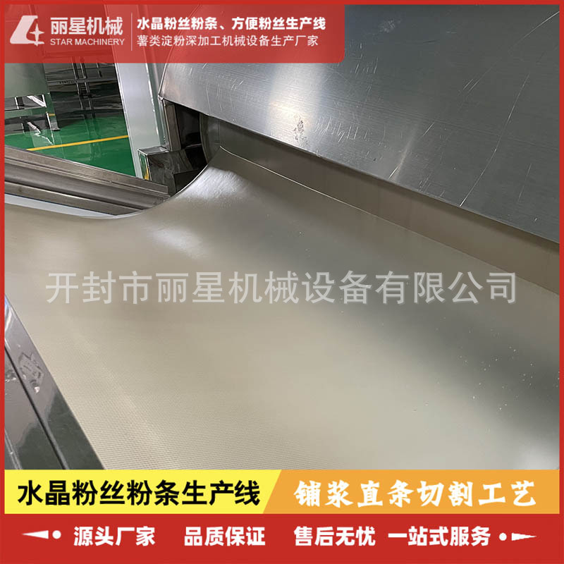 日产2-10吨粉丝粉条生产线机器，丽星变频控制粉条机节省人工