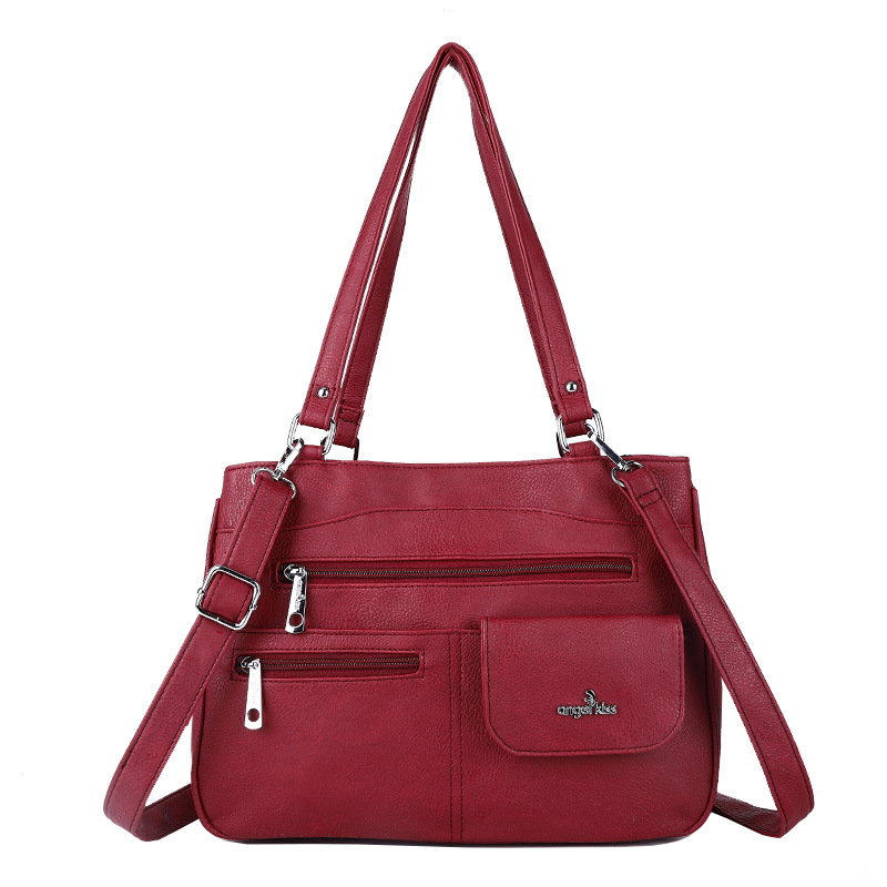 Comercio exterior popular transfronterizo Bolso de mujer Bolso de mensajero de hombro retro europeo y americano Bolso de mano portátil de gran capacidad Venta directa de fábrica