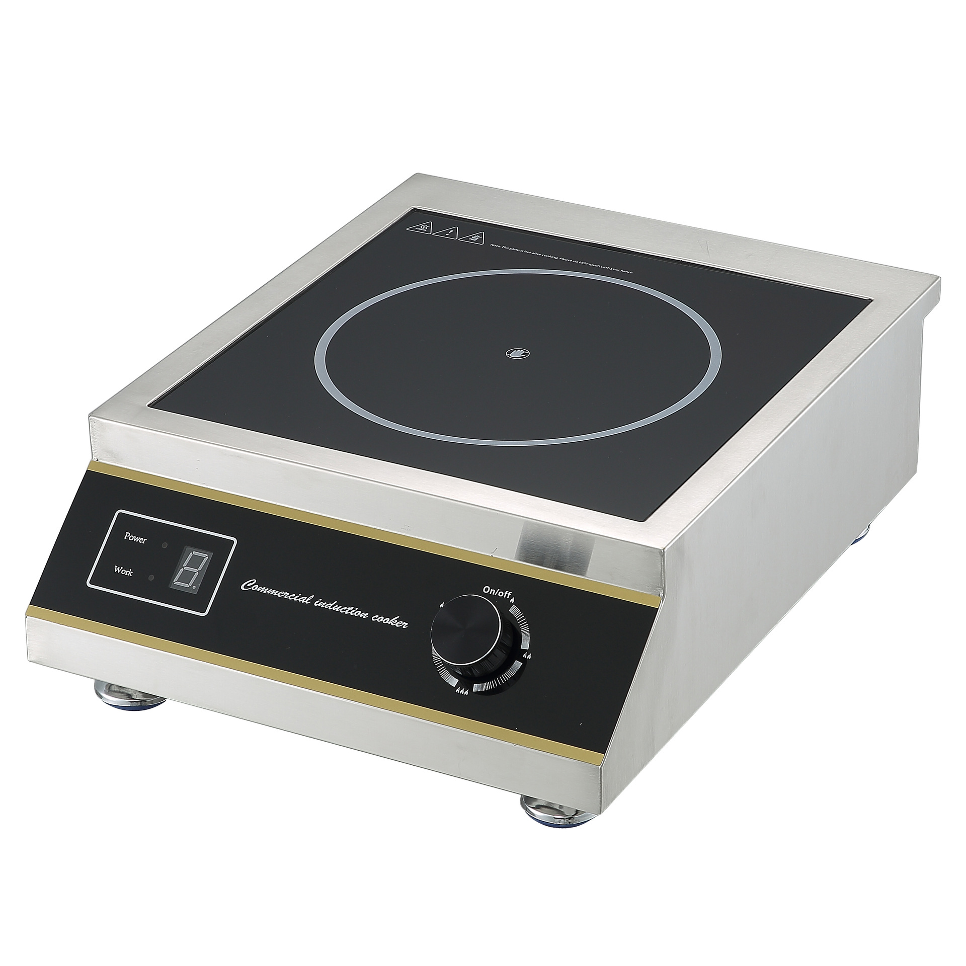 家用商用电磁炉5KW平面煲汤大锅灶厂家电磁灶饭店工业5000瓦炒炉