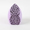 Leopard print three-cut light purple