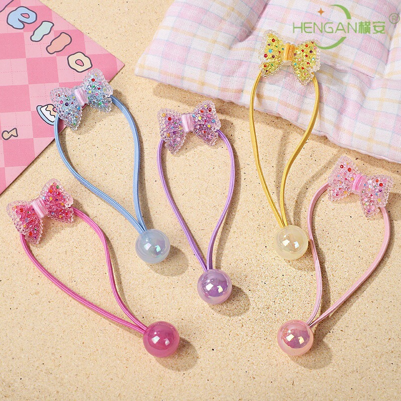Dopamine Bow Headband Small Fresh Acrylic Kidsren's Hair Rope Female Sweet Headwear High Elastic Hair Accessories Rubber Band Dopamine Bow Headband Small Fresh Acrylic Kidsren's Hair Rope Female Sweet Headwear High Elastic Hair Accessories Rubber Band