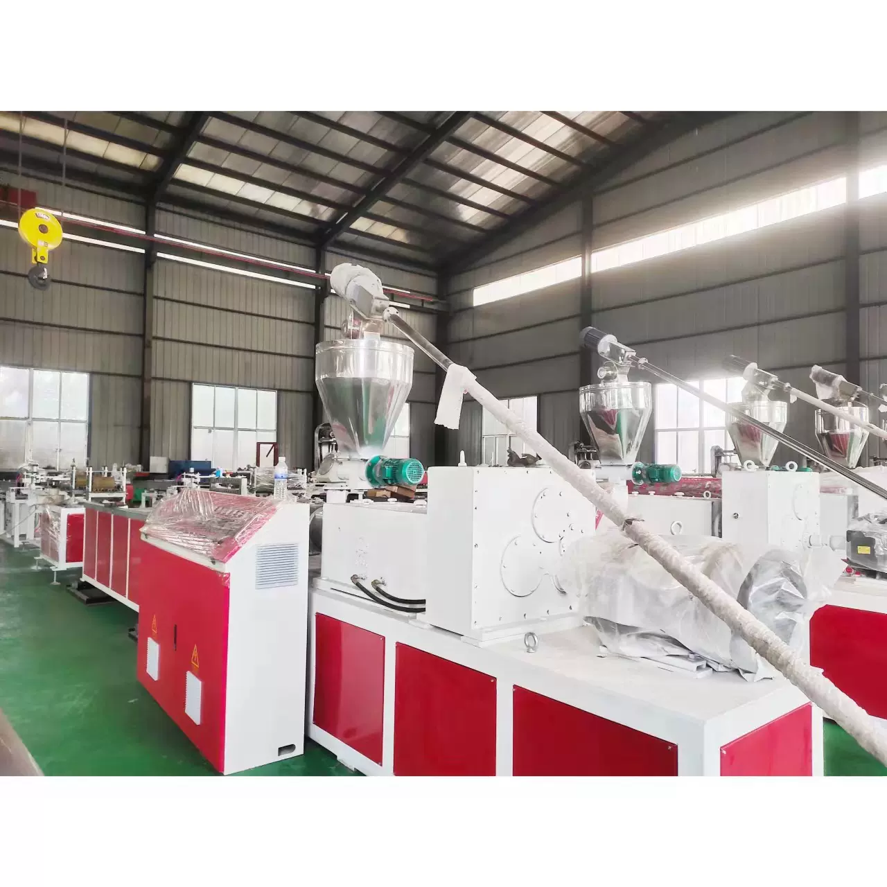 阴阳角生产线 塑料挤出机设备 可代替钢木铝等各种传统建材高质量