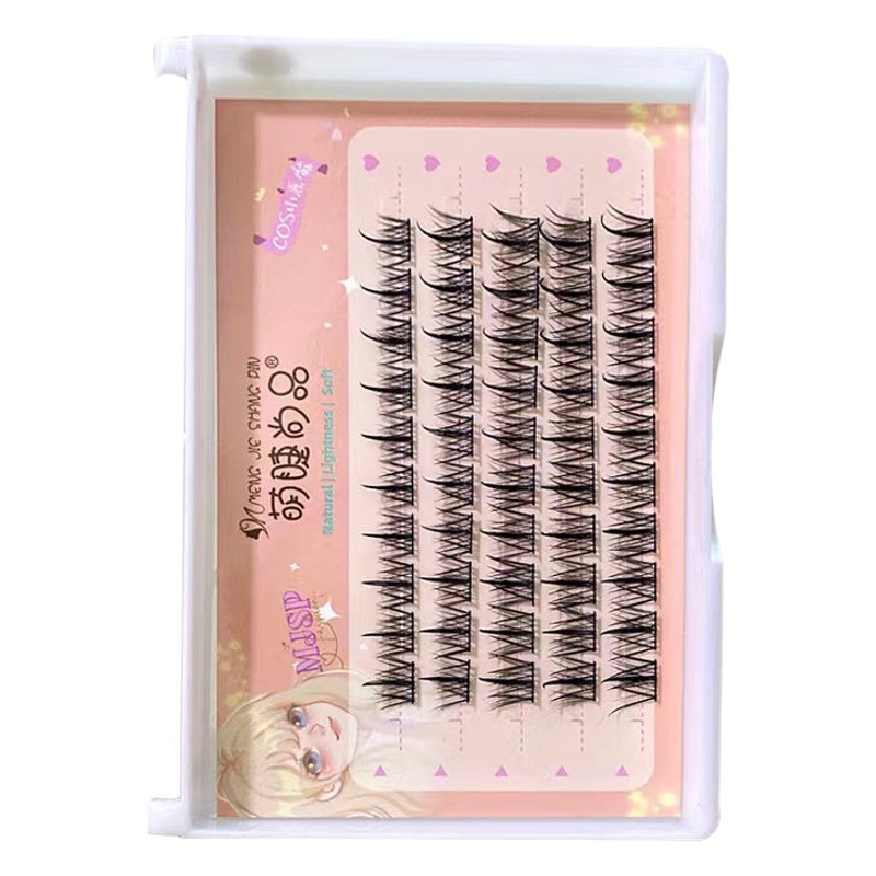 Pestañas Postizas Premium para Principiantes, Aplicación Rápida en Tres Pasos, Aspecto Natural sin Maquillaje