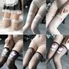White lace knee socks, Japanese tights, Lolita style
