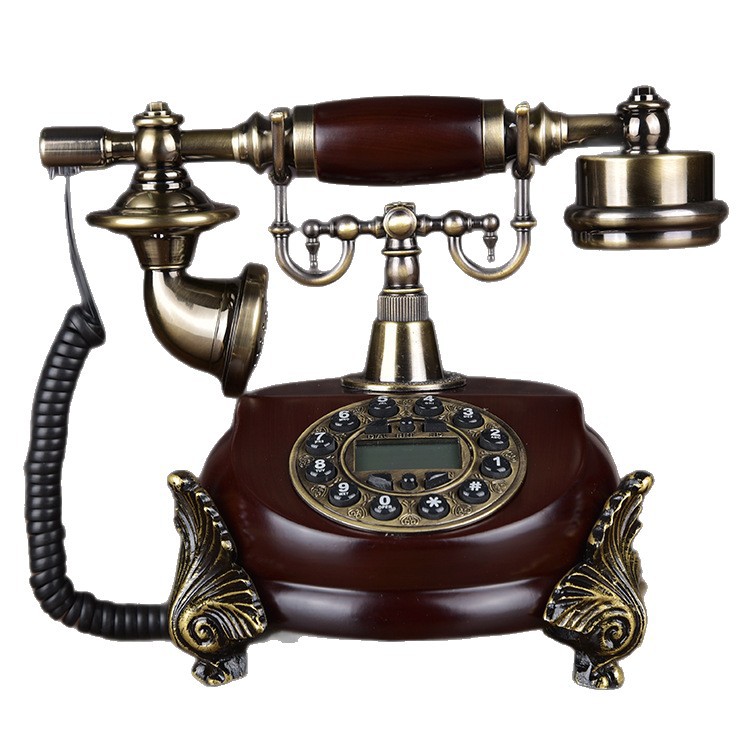 920C欧式仿古电话机座机家用固定电话美式创意办公复古有线电话