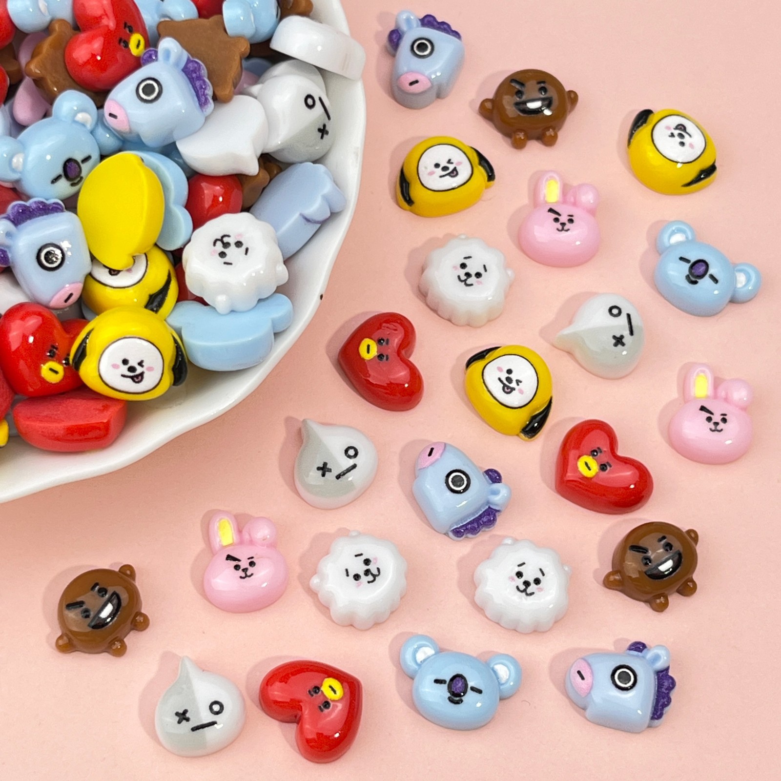cartoon nail decoration