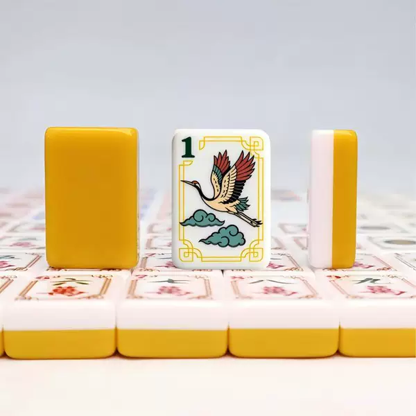 American Mahjong, Acrylic, No. 32, 4 Layers, No. 36, Hand-Crafted Mahjong, Leisure and Entertainment, Household Mahjong Tiles