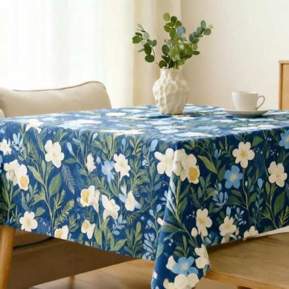 Teal de mesa a cuadros nuevo lujo ligero de alto nivel de sensación de decoración de la atmósfera de la mesa de té teal de mesa de comedor sin protección