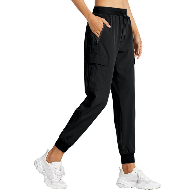 Amazon AliExpress 2024 Explosions Women's Jogging Pants Nylon Quick-drying Mountaineering Pants Sports Fitness Leisure