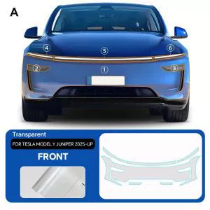 Suitable for Tesla's New: Car paint protective film - renewal-y-front-bumper-tpu-film-no-specifications