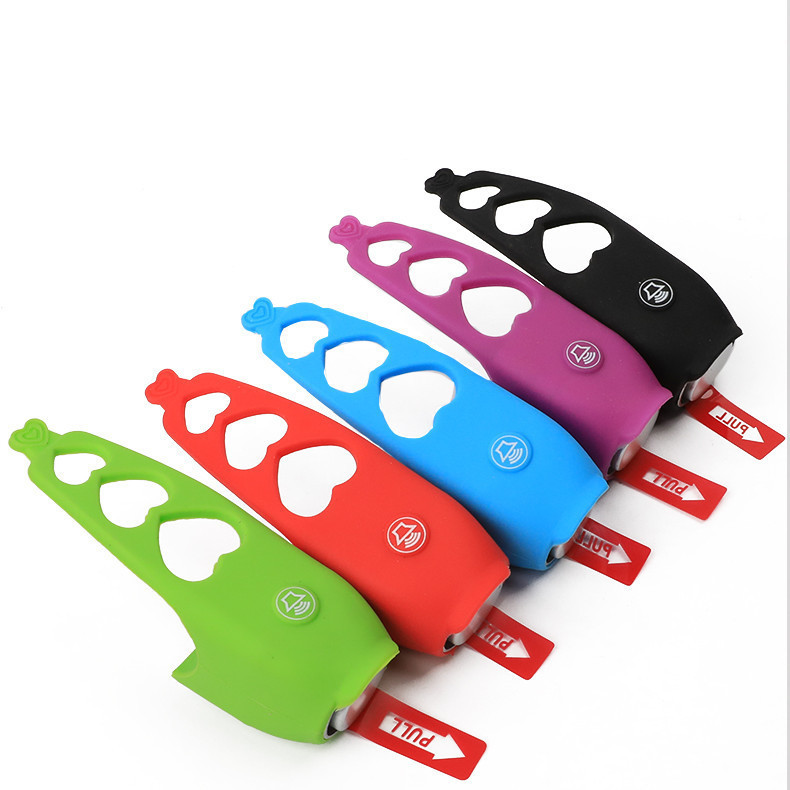 Campana de bicicleta cuerno electrónico accesorios de bicicleta de montaña campana cuerno de silicona equipo de equitación