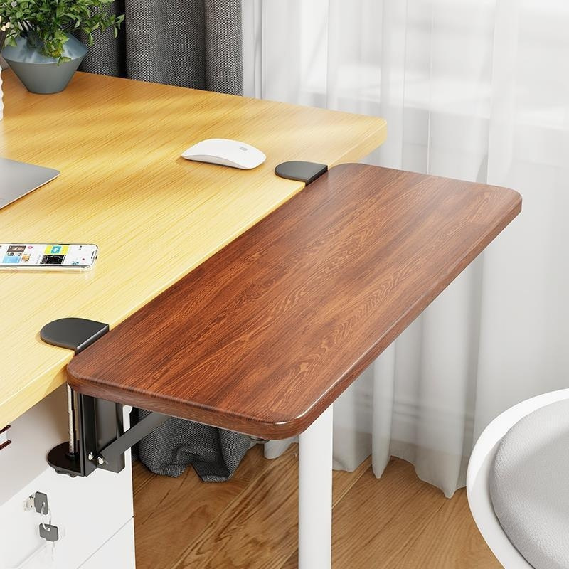 Desktop Extension Hand Rest Computer Desk Side Table Board Bracket Keyboard Dormitory Workstation Board Widening Folding Extension Desktop Extension Hand Rest Computer Desk Side Table Board Bracket Keyboard Dormitory Workstation Board Widening Folding Extension