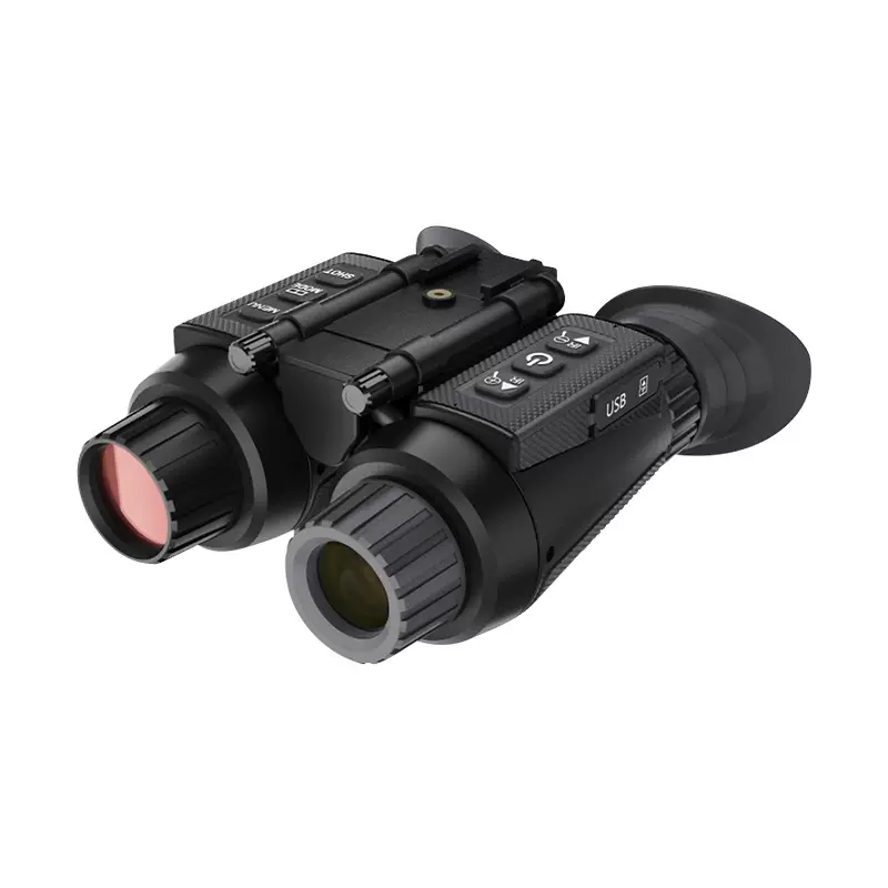 夜视仪裸眼4K高清数码头盔头戴式红外双目夜视仪Night vision