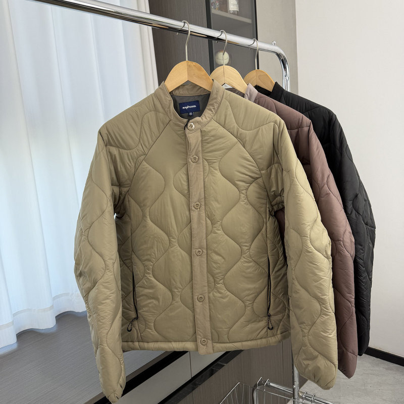 Lightweight and warm! Lantern-pattern quilted! Winter men's foreign trade Chinese-style button-up quilted cotton jacket Lightweight and warm! Lantern-pattern quilted! Winter men's foreign trade Chinese-style button-up quilted cotton jacket