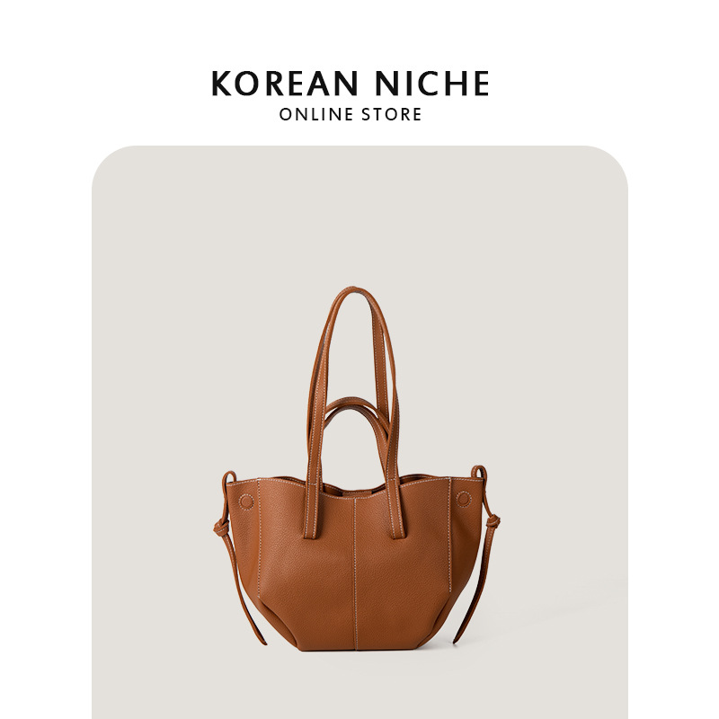 Korean Instagram Niche Design Large Capacity Vegetable Basket Women's Bags Spring New Fashion Bags_voghion.com