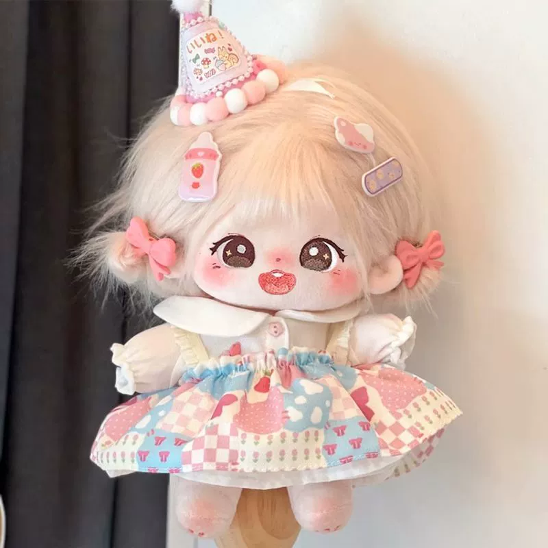 Кукла из хлопка, набор из настоящего плюша, игрушка, скелет для переодевания