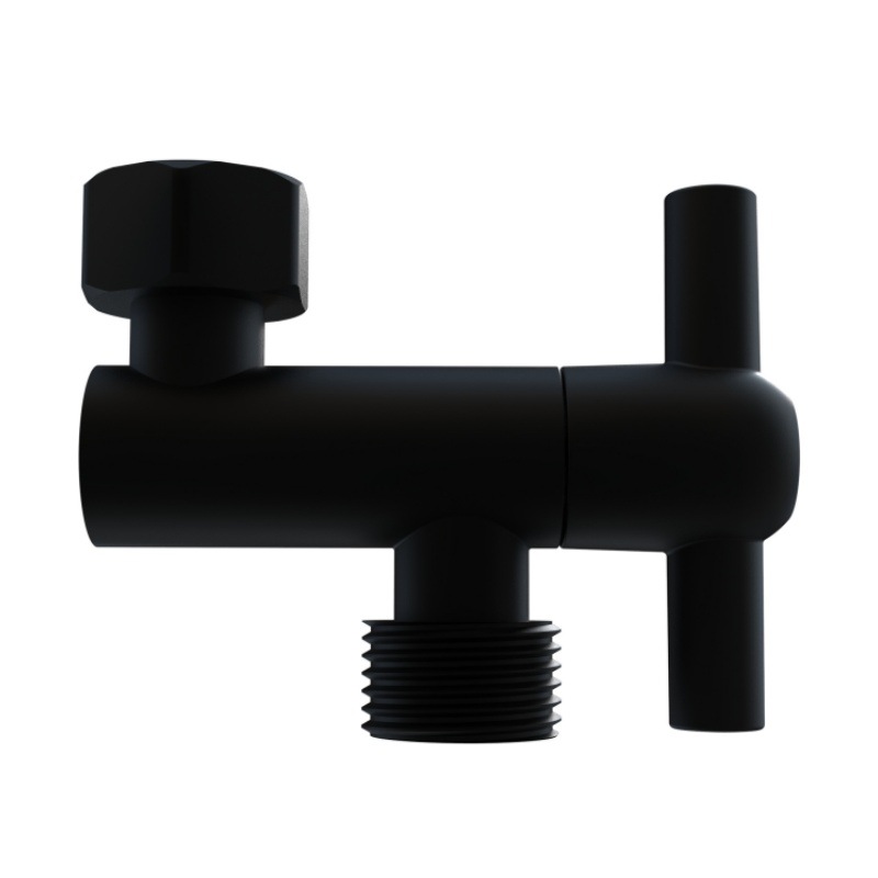 The adjustable shower head extension adapter and stainless steel shower elbow can adjust the Angle to enhance the shower experience Specification drawing