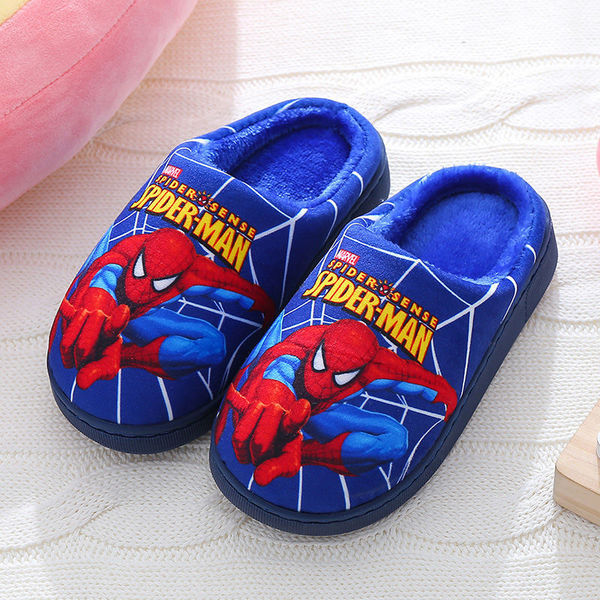 Children's winter cartoon non-slip keep warm slippers for men and…