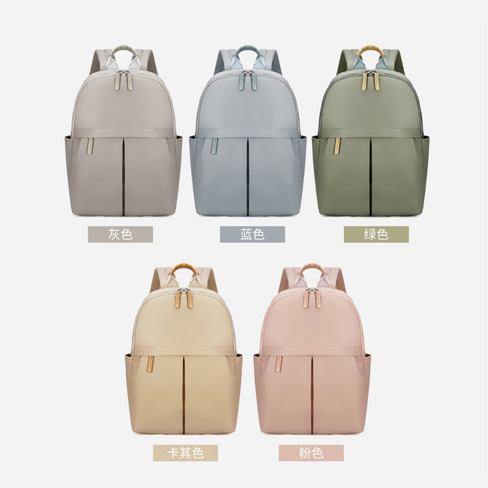 Cross-border nueva mochila simple de gran capacidad, mochila multifuncional de viaje casual, bolso de moda universal para mamá