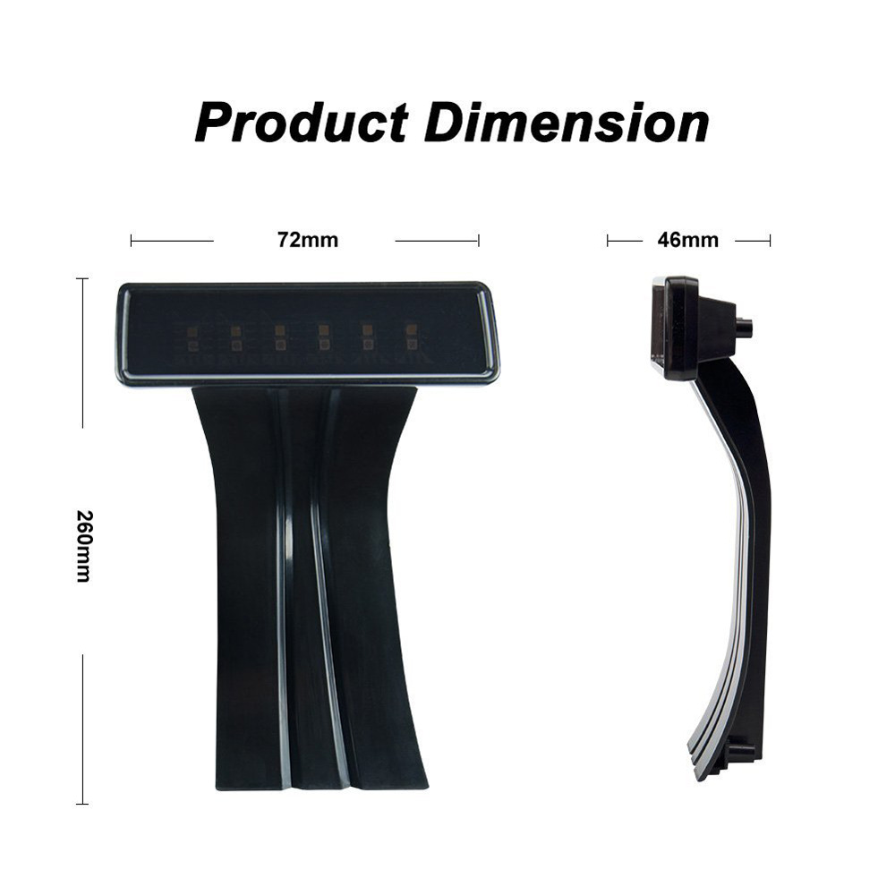 Cross-Border Wholesale of Modified Tail Light Accessories for 2007-2018 Jeep Wrangler Jk High-Mounted Brake Lights