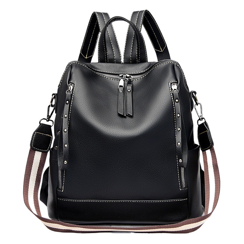 Cross-border Women's backpack 2023 New elegant shoulder bag trendy College student travel backpack elegant women's backpack