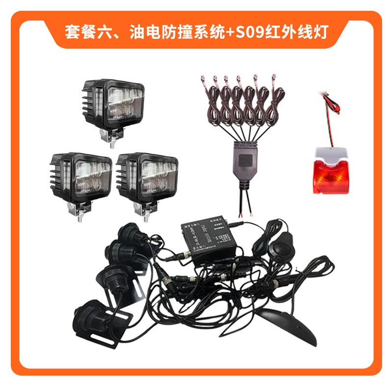 Forklift, Excavator, and Loader Ai Anti-Collision System, Reversing Radar, Blind Spot Visual and Audible Alarm, Camera Monitoring