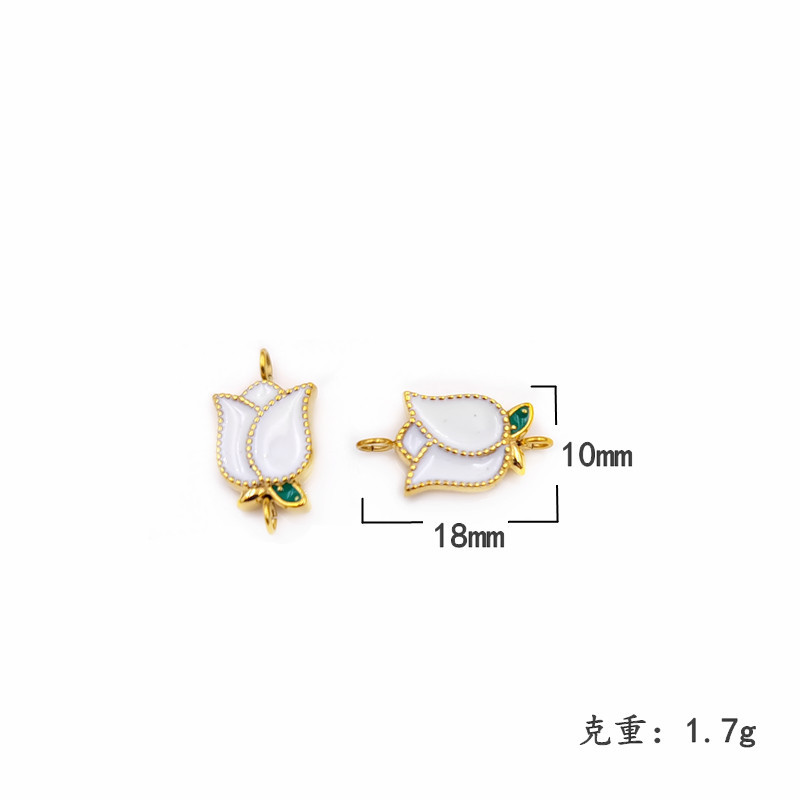 80# white double hanging Tulip