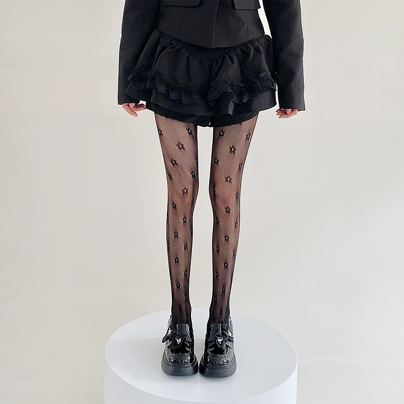 Primavera y verano delgados pantalones de flores para mujeres in-mode lindos encaje lolita jacquard blanco puro viento calzoncillos