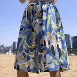 夏季青春潮流风格情侣款短裤裤衩沙滩裤户外宽松休闲百搭花裤ins