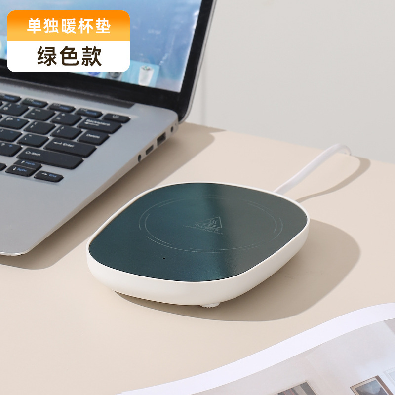 Cross-Border 55-Degree Thermostatic Cup Warmer, Insulated Cup Warmer, Wholesale Thermostatic Cup Mat, Ceramic Cup Heating Coaster