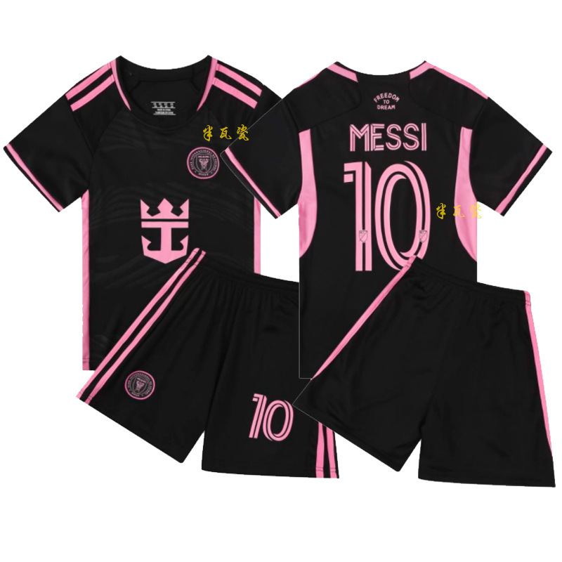 2425 New Season Children's Football Uniform suit Men's and Women's Games Jersey Group Purchase Printing Number Training Team Uniform