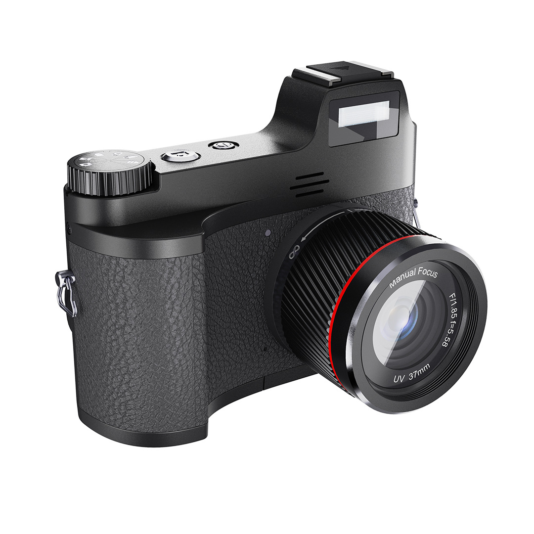 新款4K高清4800万像素入门微单数码照相机家用旅行可调焦微距相机
