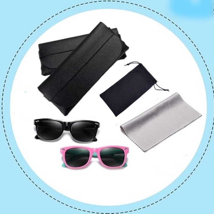 Nuevas gafas de sol a juego con uñas de arroz para niños TEMU, gafas de sol para niños y niñas, protección UV coreana, sombra de verano para bebés